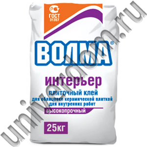 Клей плиточный ВОЛМА-Интерьер